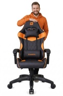 Fotel obrotowy gamingowy EVO PU ORANGE XL