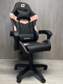 Fotel obrotowy gamingowy EVO PU PINK XL