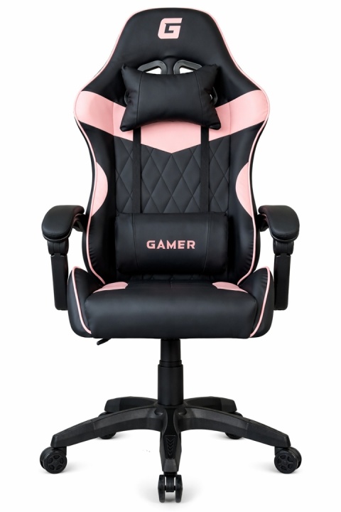 Fotel obrotowy gamingowy EVO PU PINK XL