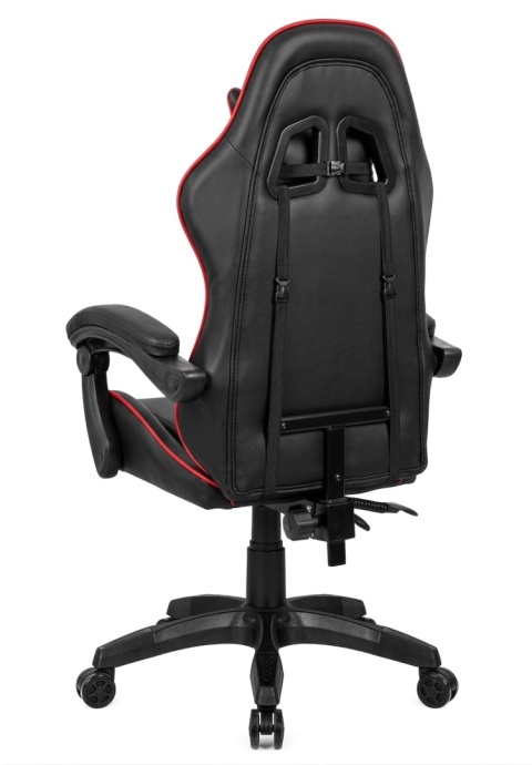 Fotel obrotowy gamingowy EVO PU RED XL