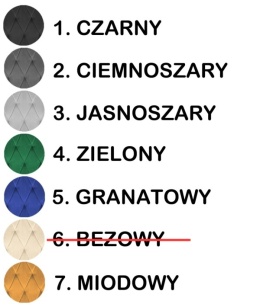 Krzesła tapicerowane AURORA VELVET zestaw 4 sztuk kolory do wyboru