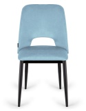 Krzesło tapicerowane GOTI LIGHT BLUE VELVET