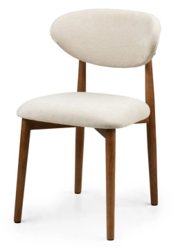 Krzesło tapicerowane LUCCA BEIGE FABRIC OUTLET