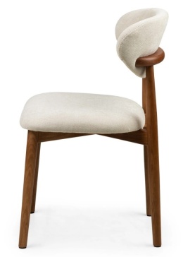 Krzesło tapicerowane LUCCA BEIGE FABRIC OUTLET