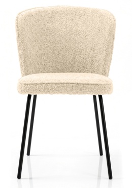 Krzesło tapicerowane TEDDY BEIGE
