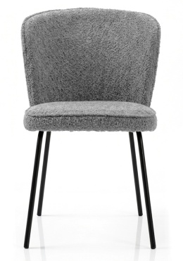 Krzesło tapicerowane TEDDY GREY