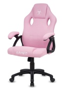 Fotel obrotowy do biurka CARRERA M FULL PINK FABRIC OUTLET