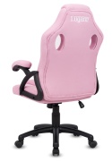 Fotel obrotowy do biurka CARRERA M FULL PINK FABRIC OUTLET