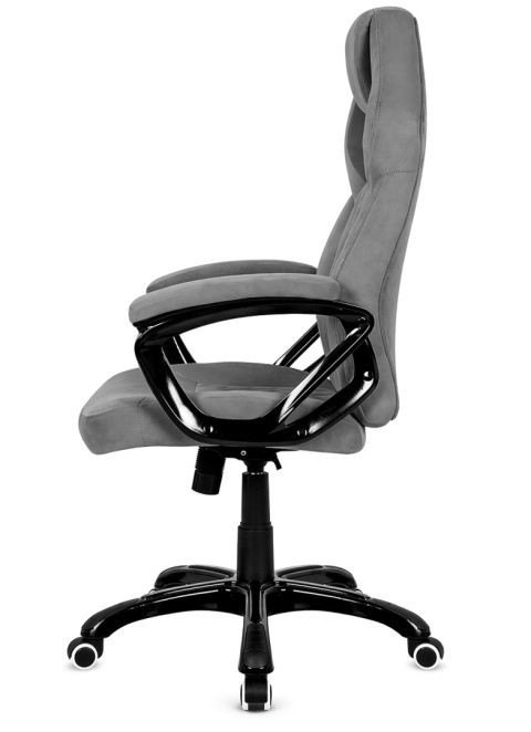 Fotel obrotowy do biurka SPIDER GREY ALCANTARA