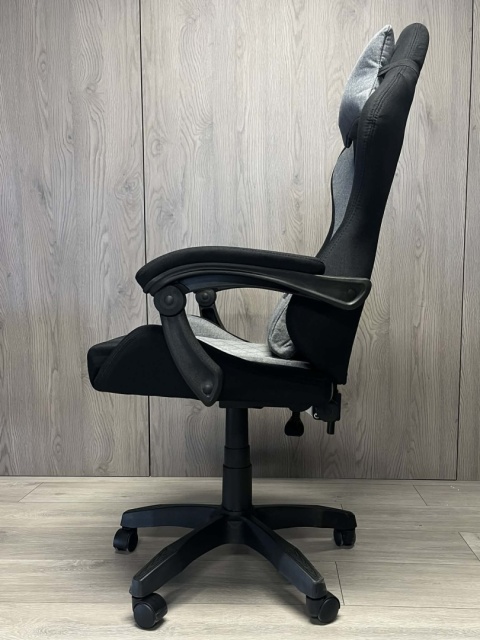 Fotel obrotowy gamingowy EVO FABRIC GREY XL