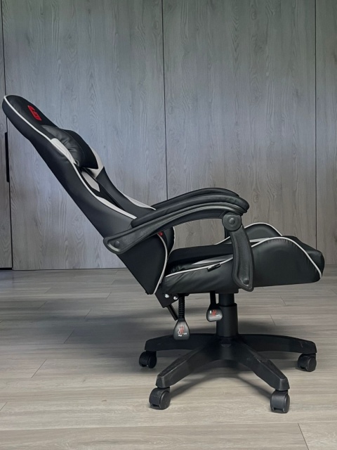 Fotel obrotowy gamingowy EVO PU GREY XL
