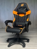 Fotel obrotowy gamingowy EVO PU ORANGE XL
