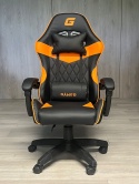 Fotel obrotowy gamingowy EVO PU ORANGE XL