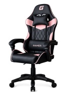 Fotel obrotowy gamingowy EVO PU PINK XL