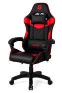 Fotel obrotowy gamingowy EVO PU RED XL
