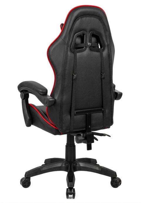 Fotel obrotowy gamingowy EVO PU RED XL