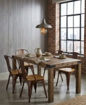 Krzesło metalowe loft CORSICA COPPER OAK TOLIX