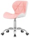 Krzesło obrotowe VASTO OFFICE PU PINK+WHITE II GATUNEK