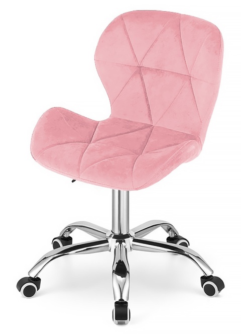 Krzesło obrotowe VASTO OFFICE VELVET PINK II GATUNEK