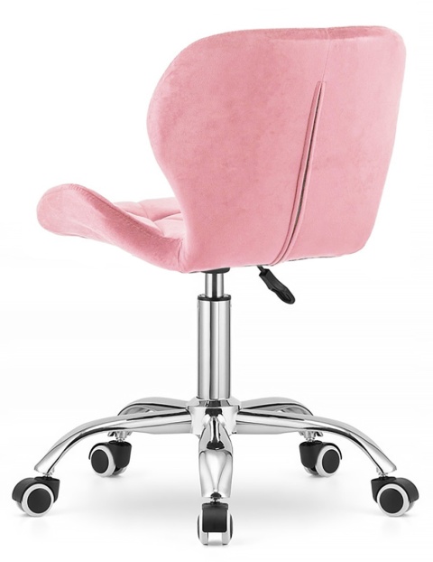 Krzesło obrotowe VASTO OFFICE VELVET PINK II GATUNEK