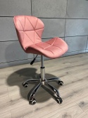 Krzesło obrotowe VASTO OFFICE VELVET PINK II GATUNEK