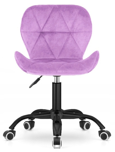 Krzesło obrotowe VASTO OFFICE VELVET VIOLET SMOKE