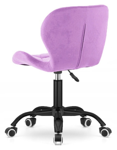 Krzesło obrotowe VASTO OFFICE VELVET VIOLET SMOKE