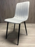 Krzesło tapicerowane AURORA VELVET LIGHT GREY II GATUNEK