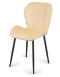 Krzesło tapicerowane MONTI VELVET BEIGE OUTLET