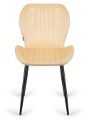 Krzesło tapicerowane MONTI VELVET BEIGE OUTLET