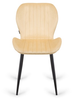 Krzesło tapicerowane MONTI VELVET BEIGE OUTLET
