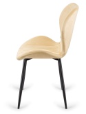 Krzesło tapicerowane MONTI VELVET BEIGE OUTLET