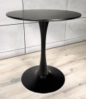 Stół okrągły VICTORY BLACK 70 cm SMOKE SLIM II GATUNEK