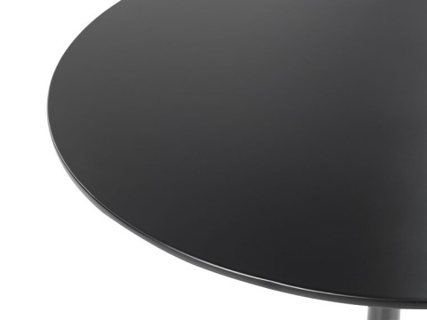 Stół okrągły VICTORY BLACK 70 cm SMOKE SLIM II GATUNEK