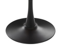 Stół okrągły VICTORY BLACK 70 cm SMOKE SLIM II GATUNEK
