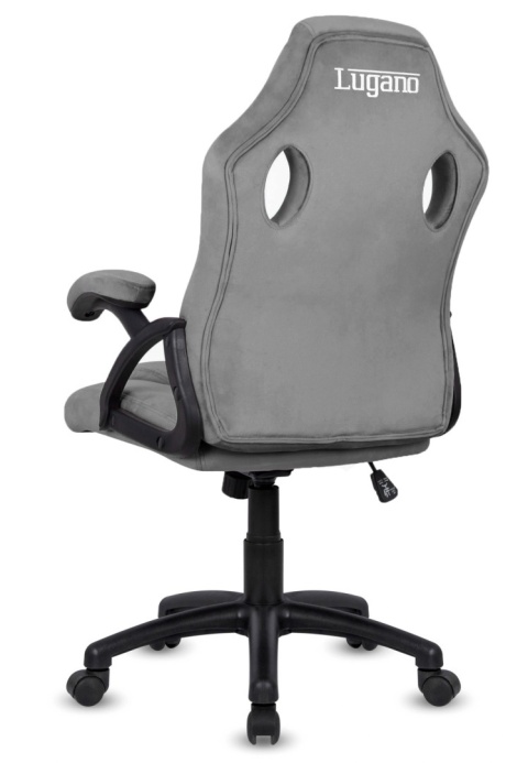 Fotel obrotowy do biurka CARRERA M ALCANTARA GREY II GATUNEK