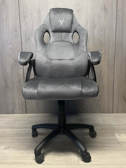 Fotel obrotowy do biurka CARRERA M ALCANTARA GREY NEW