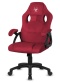 Fotel obrotowy do biurka CARRERA M ALCANTARA BURGUNDY II GATUNEK