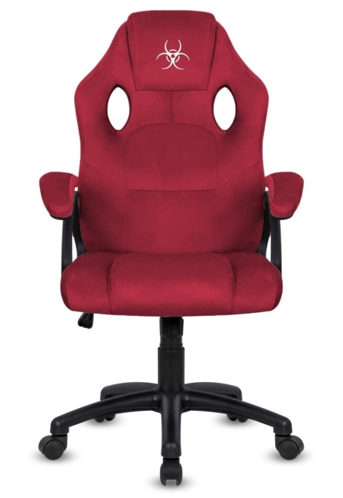 Fotel obrotowy do biurka CARRERA M ALCANTARA BURGUNDY II GATUNEK
