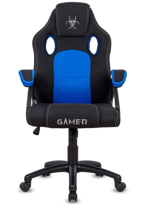 Fotel obrotowy do biurka CARRERA M BLUE FABRIC II GATUNEK