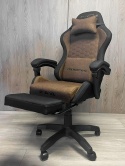 Fotel obrotowy gamingowy DIAVEL PRO FABRIC BROWN XL