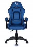 Fotel obrotowy gamingowy ENZO XL BLUE ALCANTARA II GATUNEK