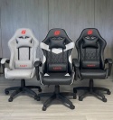 Fotel obrotowy gamingowy EVO PU GREY XL