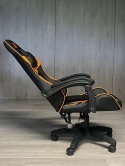 Fotel obrotowy gamingowy EVO PU ORANGE XL