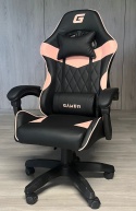 Fotel obrotowy gamingowy EVO PU PINK XL OUTLET