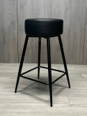 Krzesło barowe ASTI AVA BLACK PU hoker BAR