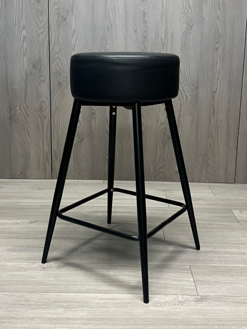 Krzesło barowe ASTI AVA BLACK PU hoker BAR