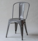 Krzesło metalowe loft CORSICA GRAPHITE TOLIX OUTLET