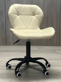 Krzesło obrotowe VASTO OFFICE VELVET CREAM SMOKE