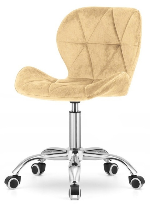 Krzesło obrotowe VASTO OFFICE VELVET BEIGE II GATUNEK